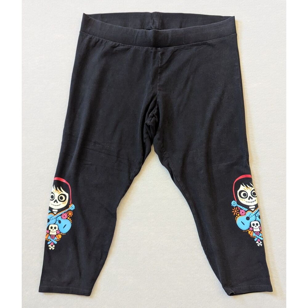 Torrid Disney Coco Miguel Crop Leggings Black Plus Size 3